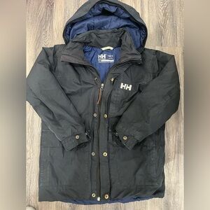 Helly Hansen kids Black and Blue Performance Jacket